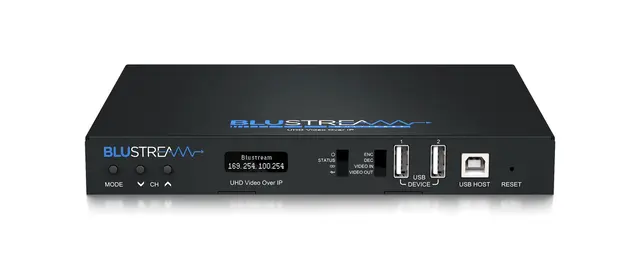 Blustream IP500UHD-TZ IP Multicast Tx IP Multicast UHD Video Transceiver 