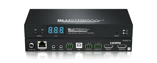 Blustream IP50HD-TX IP Multicast Tx Contractor Series HD Video Transmitter 