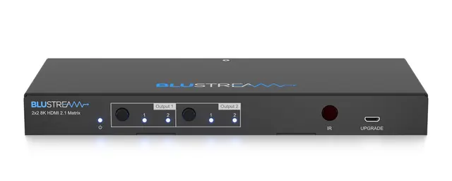 Blustream MX22AB-8K Matrix 2x2 8K HDMI 2.1 Matrix 