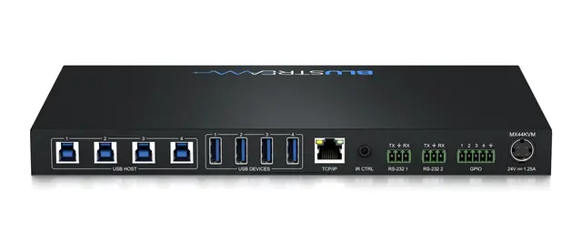 Blustream MX44KVM KVM Matrix 4x4 USB KVM Matrix, web-GUI 