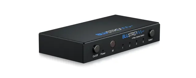 Blustream OPT41AU Optical Switch 4-Way Optical Switch 