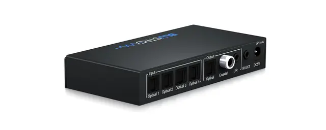 Blustream OPT41AU Optical Switch 4-Way Optical Switch 