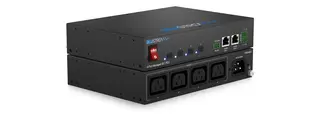 Blustream PWR4IEC 4 Port Managed IEC PDU Supports TCP/IP and RS-232 control