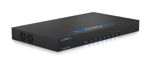 Blustream PWR8VDC 8 Port Managed Phoenix Outlet-level metered and Low Voltage PDU 