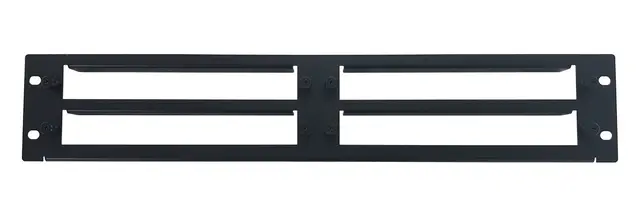 Blustream RSU-2RU 2RU Rack Shelf Unit 4 x Horizontal Blade Shelves 