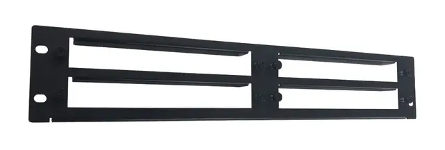 Blustream RSU-2RU 2RU Rack Shelf Unit 4 x Horizontal Blade Shelves 