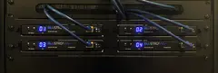 Blustream RSU-2RU 2RU Rack Shelf Unit 4 x Horizontal Blade Shelves