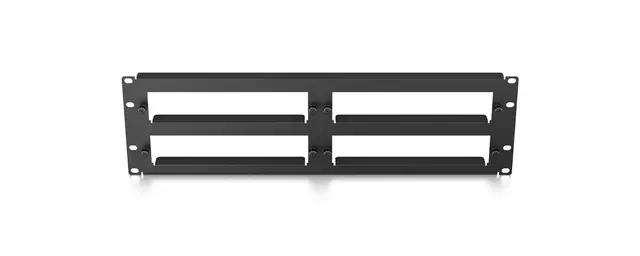 Blustream RSU-3RU 3RU Rack Shelf Unit 4 x Horizontal Blade Shelves 