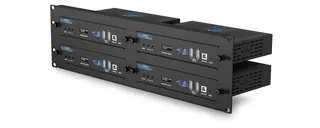 Blustream RSU-3RU 3RU Rack Shelf Unit 4 x Horizontal Blade Shelves