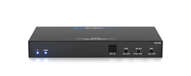 Blustream RX18G 18Gbps HDBaseT™ Mottaker HDR10/10+ og Dolby Vision 