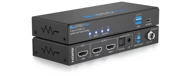 Blustream SP12CS-V2 4K HDMI 2.0 Splitter with Smart Scaler 