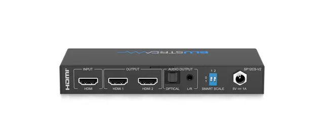 Blustream SP12CS-V2 4K HDMI 2.0 Splitter with Smart Scaler 