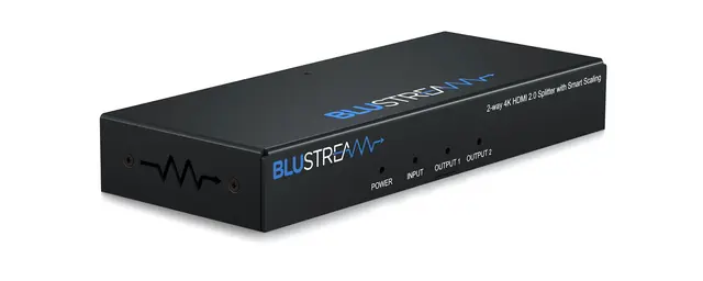Blustream SP12CS 2-Way Splitter 2-Way 4K HDMI 2.0 HDCP 2.2 Splitter 