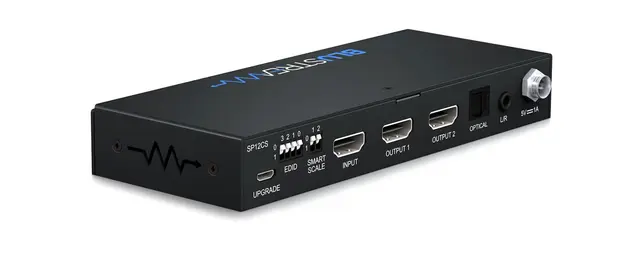 Blustream SP12CS 2-Way Splitter 2-Way 4K HDMI 2.0 HDCP 2.2 Splitter 