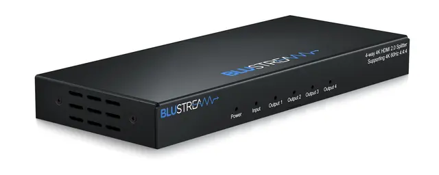 Blustream SP14AB-V2 4-Way HDMI Splitter 4-Way 4K HDMI 2.0 HDCP 2.2 Splitter 