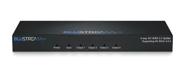 Blustream SP14AB-V2 4-Way HDMI Splitter 4-Way 4K HDMI 2.0 HDCP 2.2 Splitter 