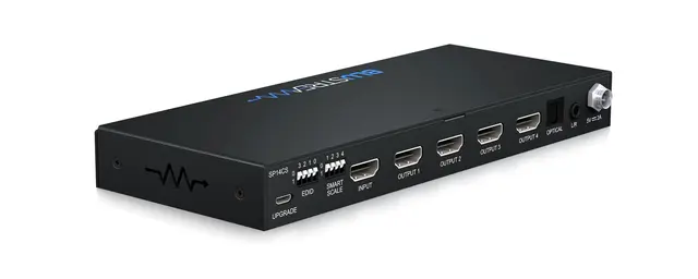 Blustream SP14CS 4-Way Splitter 4-Way 4K HDMI 2.0 HDCP 2.2 Splitter 