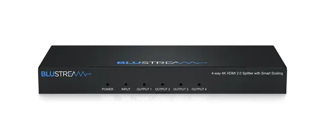 Blustream SP14CS 4-Way Splitter 4-Way 4K HDMI 2.0 HDCP 2.2 Splitter 