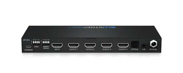 Blustream SP14CS 4-Way Splitter 4-Way 4K HDMI 2.0 HDCP 2.2 Splitter 