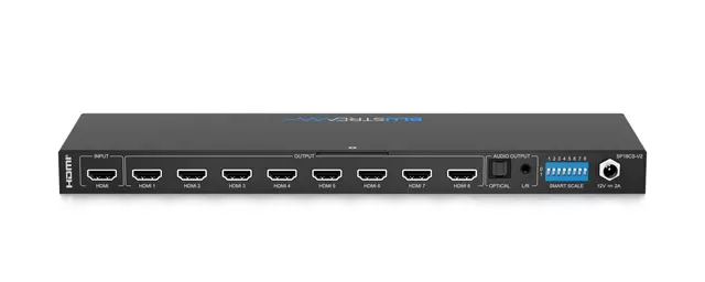 Blustream SP18CS-V2 4K HDMI 2.0 Splitter with Smart Scaler 