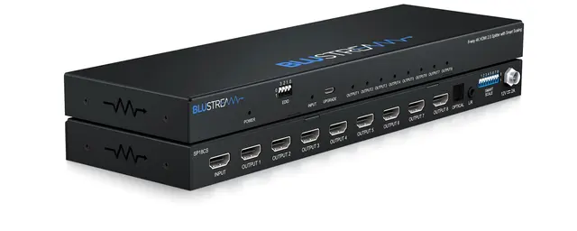 Blustream SP18CS 8-Way Splitter 8-Way 4K HDMI 2.0 HDCP 2.2 Splitter 