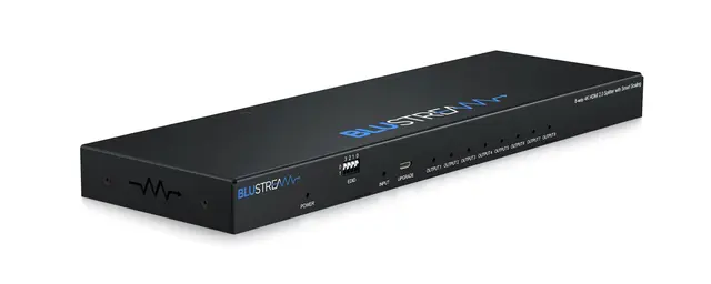 Blustream SP18CS 8-Way Splitter 8-Way 4K HDMI 2.0 HDCP 2.2 Splitter 