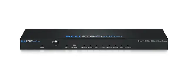 Blustream SP18CS 8-Way Splitter 8-Way 4K HDMI 2.0 HDCP 2.2 Splitter 