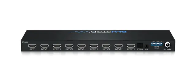 Blustream SP18CS 8-Way Splitter 8-Way 4K HDMI 2.0 HDCP 2.2 Splitter 