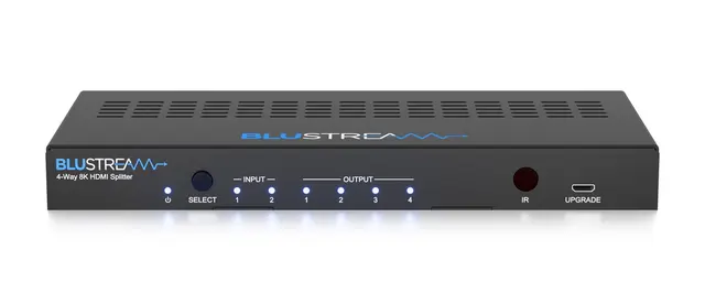 Blustream SP24AB-8K Splitter 4-Way 8K HDMI Splitter 