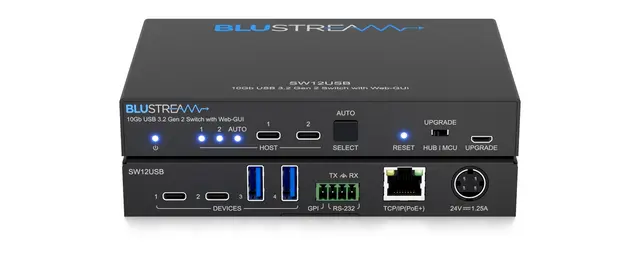 Blustream SW12USB USB 3.2 Switch USB 3.2 Gen2 10Gb switcher 