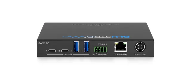 Blustream SW12USB USB 3.2 Switch USB 3.2 Gen2 10Gb switcher 