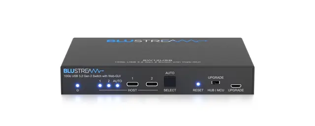 Blustream SW12USB USB 3.2 Switch USB 3.2 Gen2 10Gb switcher 