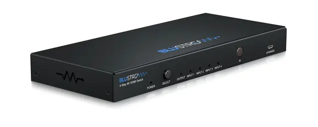 Blustream SW41AB-V2 Switcher 4-veis 4K HDMI Switch 