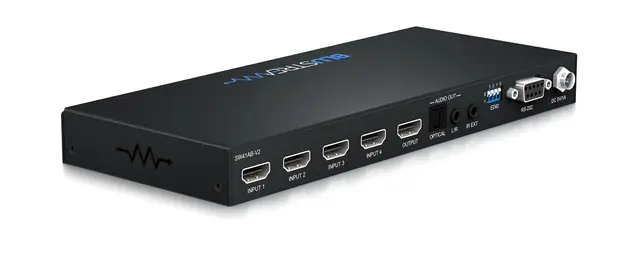 Blustream SW41AB-V2 Switcher 4-veis 4K HDMI Switch 