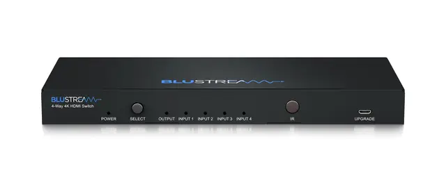 Blustream SW41AB-V2 Switcher 4-veis 4K HDMI Switch 