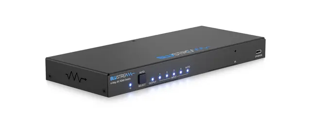 Blustream SW41AB-V3 4-Way 4K 18Gbps HDMI 2.0 Switch with 