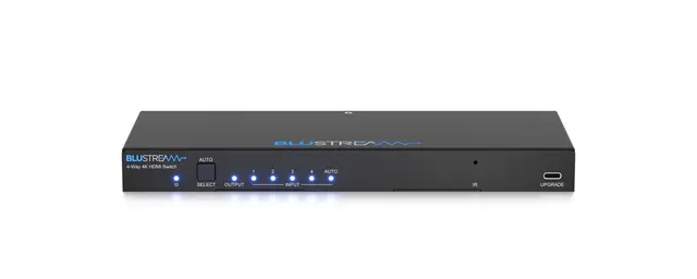 Blustream SW41AB-V3 4-Way 4K 18Gbps HDMI 2.0 Switch with 