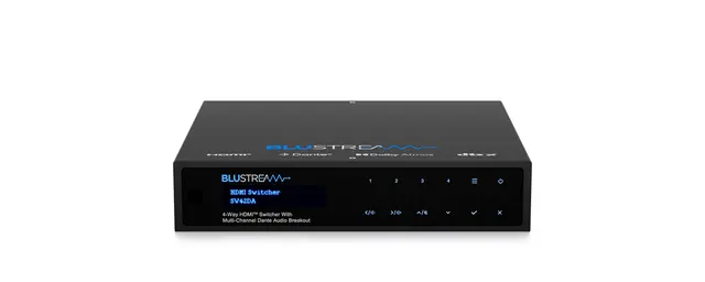 Blustream SW42DA HDMI Switch 4 x HDMI, 4K UHD, Multichannel Audio 
