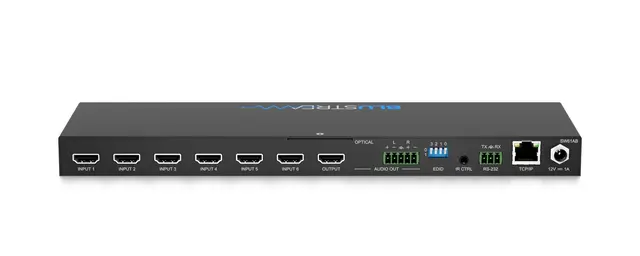 Blustream SW61AB 6-Way 4K 18Gbps HDMI 2.0 Switch with 
