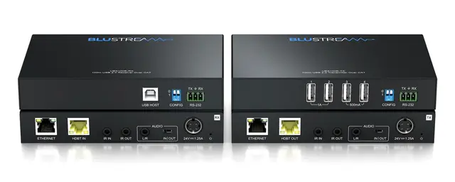 Blustream UEX100E-KIT USB HDBaseT Ext. USB 2.0 HDBaseT™ Extender Set - 100m 
