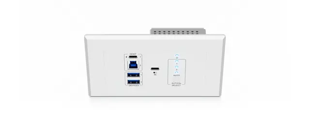 Blustream UEX3H-WP-EU USB 3.2 Wall Plate USB 3.2 på avstander opptil 100m 