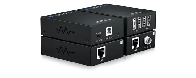 Blustream UEX50B-KIT USB 2.0 Extender USB 2.0 Extender Set - 50m, 4 x USB 