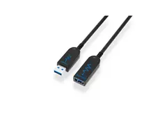 Blustream USB3AMF10 Male-Female 10Gbps USB-A Male-Female AOC Cable - 10m