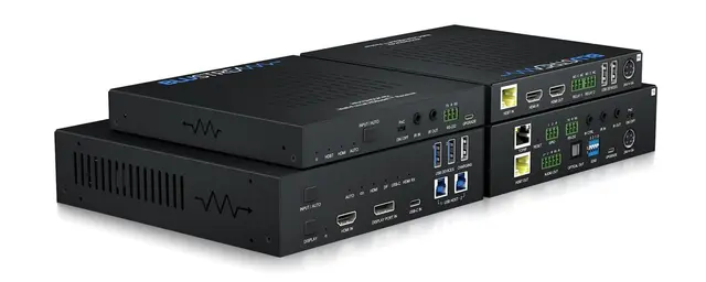 Blustream HEX70HDUK-KIT HDBaseT Extender Multi Format HDBaseT™ CSC Extender Set 