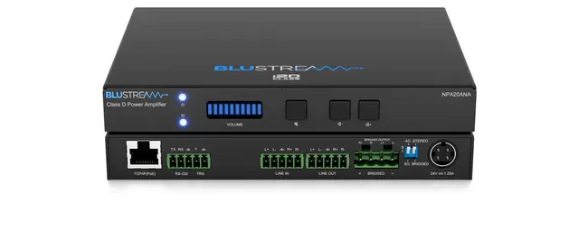 Blustream NPA20ANA Audio Amplifier 2ch Analog, DSP, PoE+ 