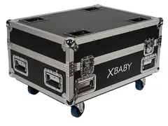 XBABY Flightcase for 10x Fresnel Leveres U/HJUL - må legges til