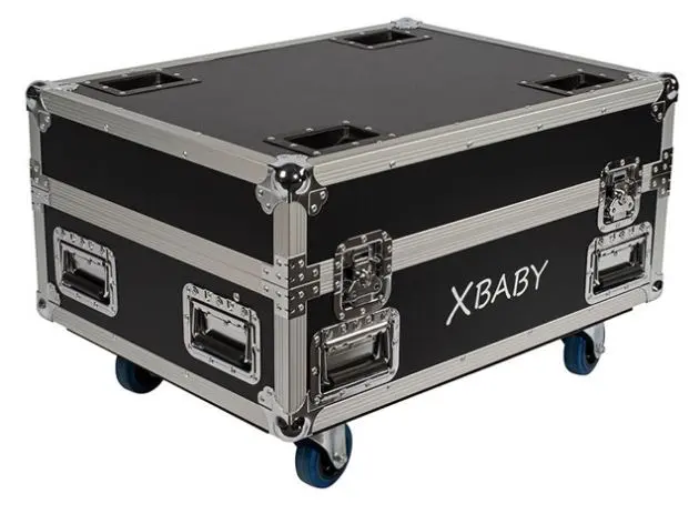 XBABY Flightcase for 10x Fresnel Leveres U/HJUL - må legges til 