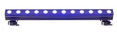 XBAR 12x12W RGBWAUV  LED Bar BLK Xline, pixelmap, True1, RDM
