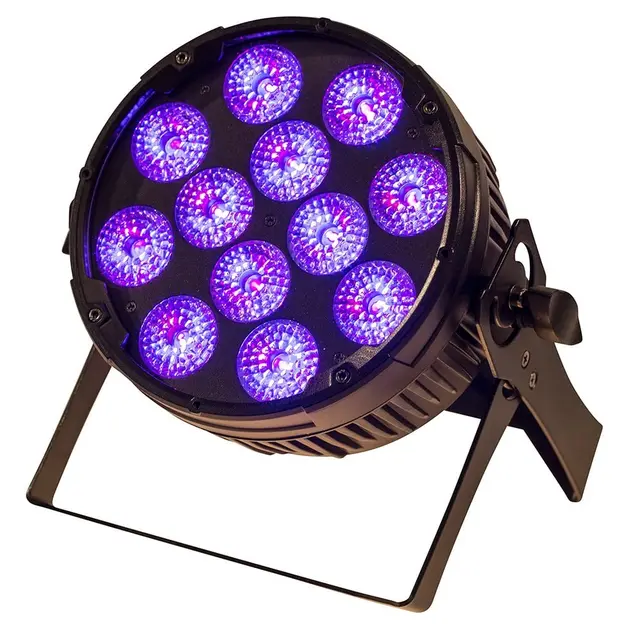 XLED 12x12W RGBWAUV Led Wash BLK Xline 