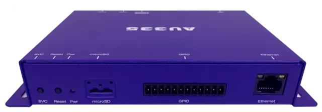 BrightSign AU335 Audio only Player 24-bit audio including Dolby Atmos ™ 